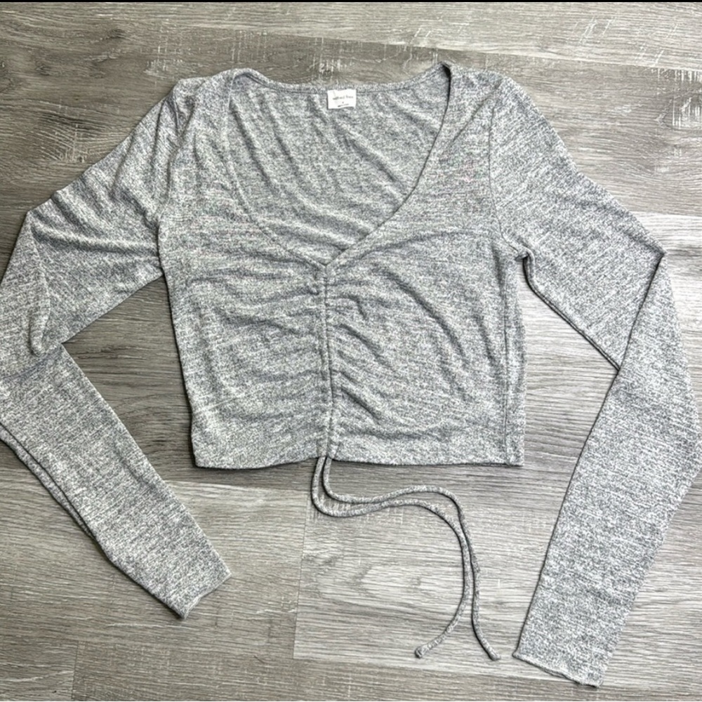 Wilfred Free Heather Gray Knit